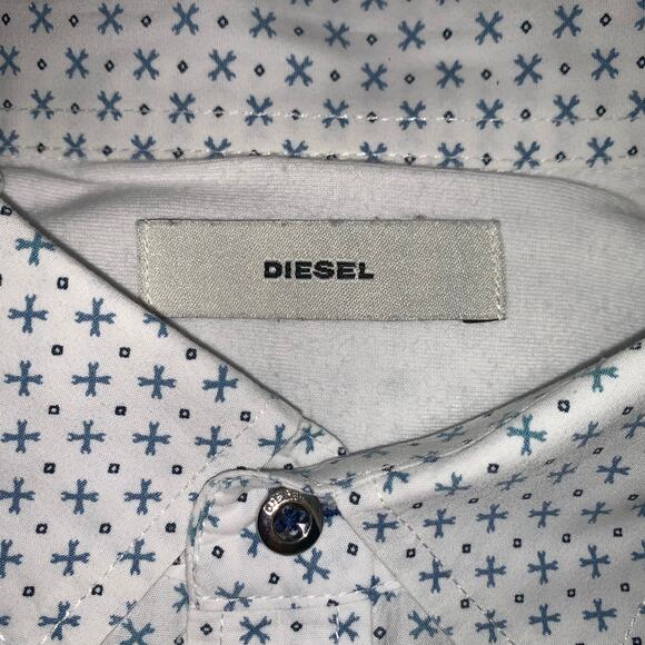 Diesel button down sz L - Picture 15 of 16